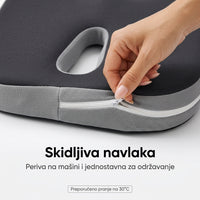 LunaBele™ - Ortopedski Jastuk za Sjedenje bez Bolova u Kukovima
